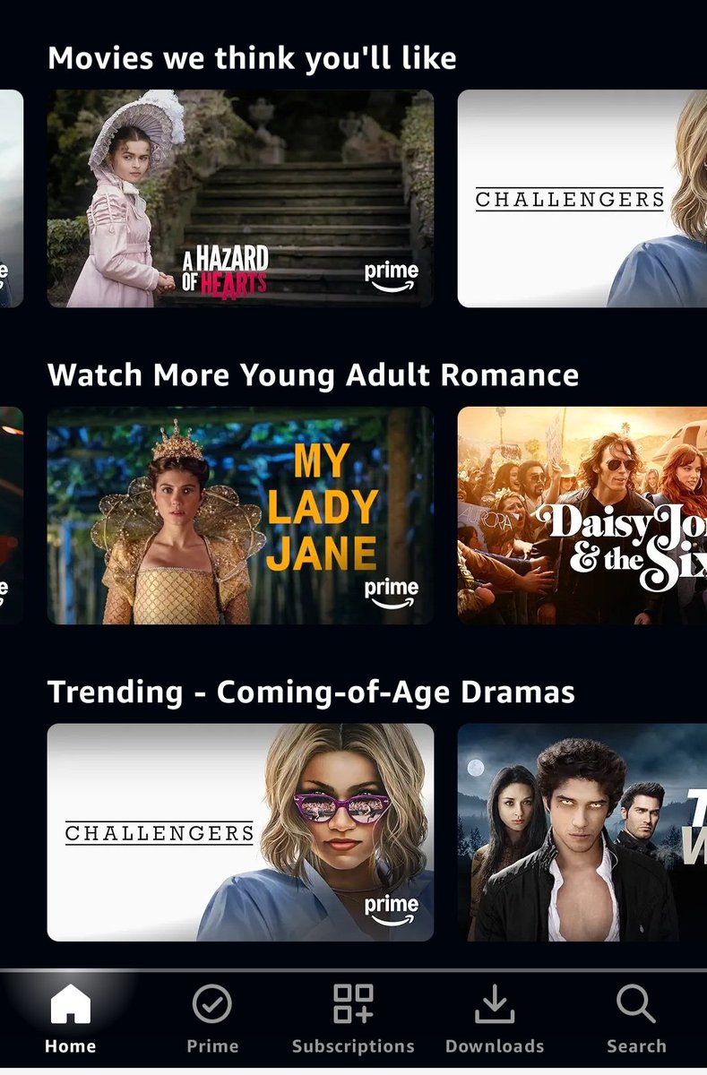 Wait, what's this? Another #MyLadyJane advert on <a href="/PrimeVideo/">Prime Video</a>? Does this mean <a href="/AmazonMGMStudio/">Amazon MGM Studios</a> are realising what an epic love story they have on their hands?