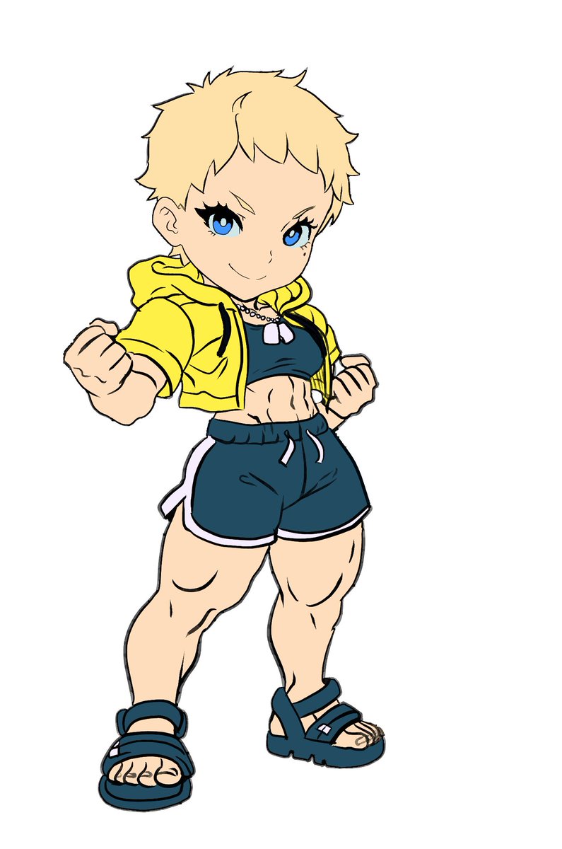 EntAbstract's tweet photo. working on more Artwork for the game!. Chibi style Sunny Ducan! #Artwork #illustration #Sunnyducan #FGC #Fightinggames #2dfighters https://t.co/65Krhu2csG