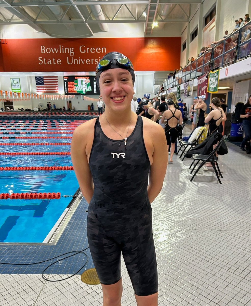 Congrats to Melanie Long! 12th place finish in the 200 free at the NW District Swimming Championships!