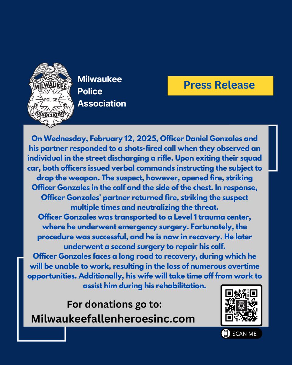 Milwaukee Police Association (@mpa_milwaukee) on Twitter photo 