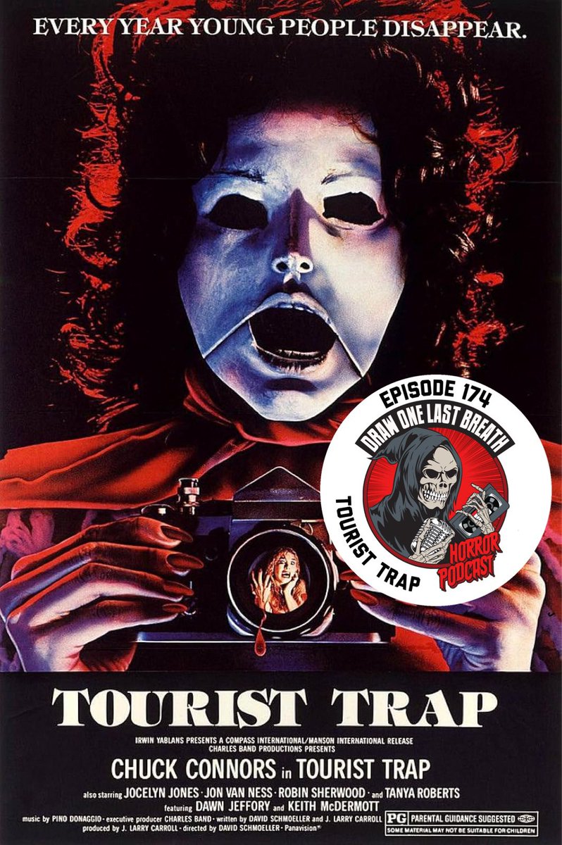 On episode 174 we take to the cinema to check out the latest offering from the producers of 'Barbarian' as we watch 'Companion',  our movie from the vault this week was picked by a listener so thank you Andy for this little 70s slasher 'Tourist Trap'.

podcasts.apple.com/gb/podcast/dra…