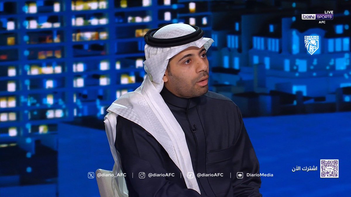 🗣️ لاعبنا السابق تيسير الجاسم خلال الاستوديو التحليلي:

جمهور الأهلي أكثر من يعطي وأقل من ياخذ، خلال الموسمين الماضية الأهلي لم ينتصر في أي لقاء "كبير" عدا الديربي.