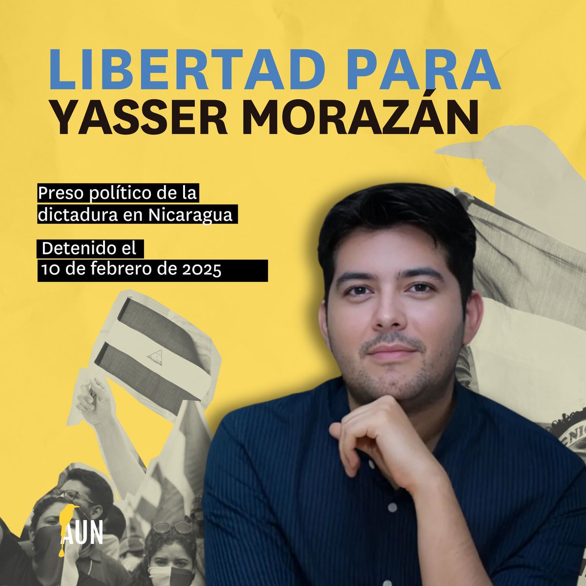 AUNNicaragua's tweet image. Los presos políticos en Nicaragua sufren bajo un régimen que reprime y encarcela injustamente. ¡Libertad ya! #NoMasPresosPoliticos #LibertadParaNicaragua