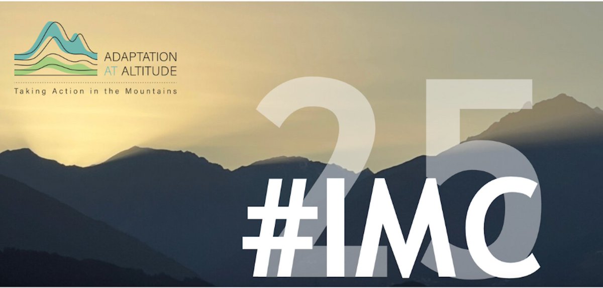 🚨 Abstracts for the International #Mountain Conference can be submitted  until 20 February 📆

🔗Find out more info: imc2025.info/imc/submission… 

#MountainsMatter #IMC25