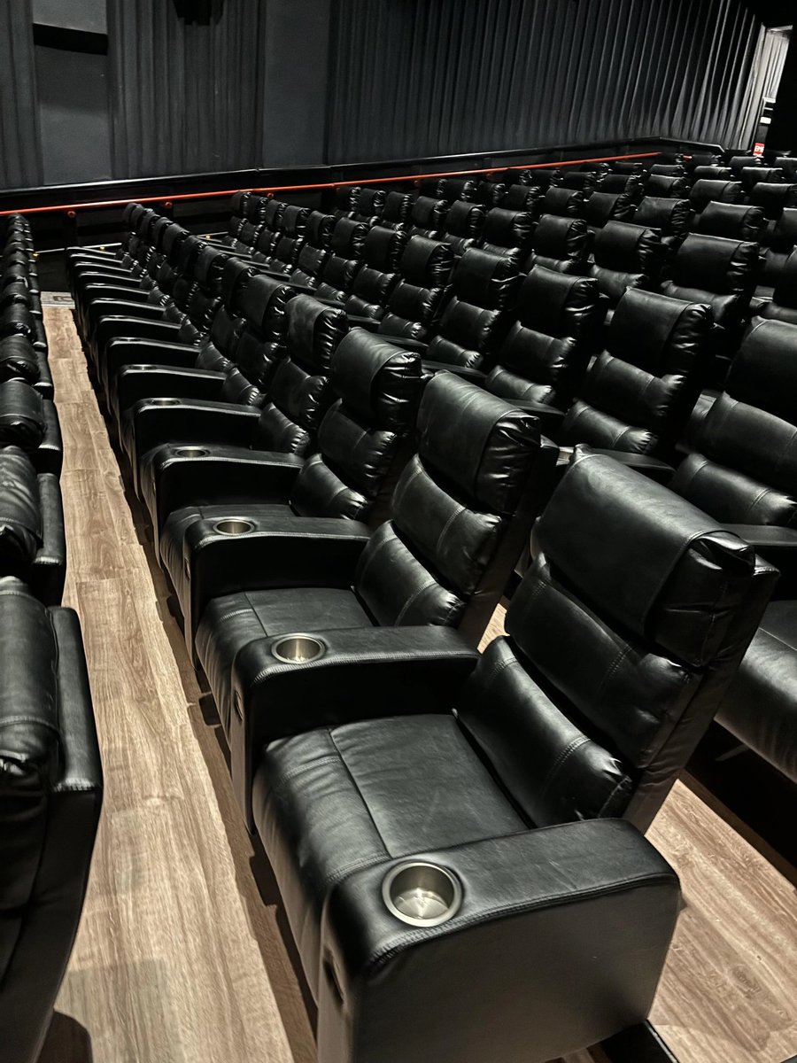 We installed really wonderful new seats at our Empire, Lincoln Square and Burbank AMC theatres.  This Saturday, they were our 3 highest grossing (out of almost 550). As we can invest more in our theatres, we will spread this new seat to more theatres. 

These new seats are wider