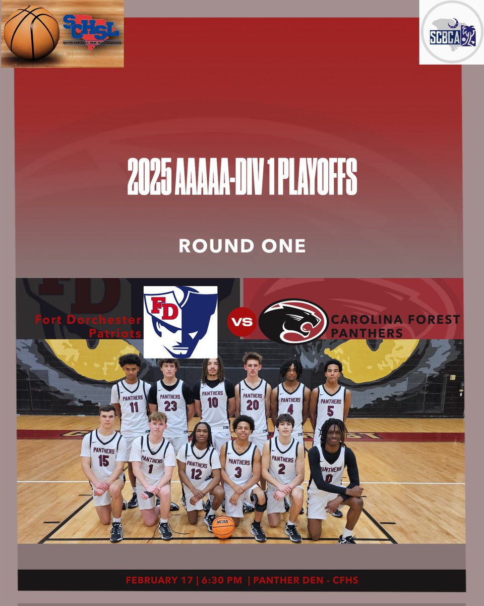 forest_carolina's tweet photo. We need the @CF_BlackHole deep and loud this evening! We need all of your energy! Only passes accepted are High School League passes because it is a playoff game. https://t.co/Xh6WV8jInF