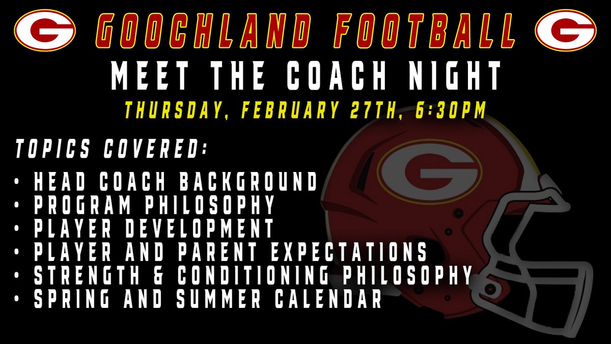 Goochland Athletics tweet media