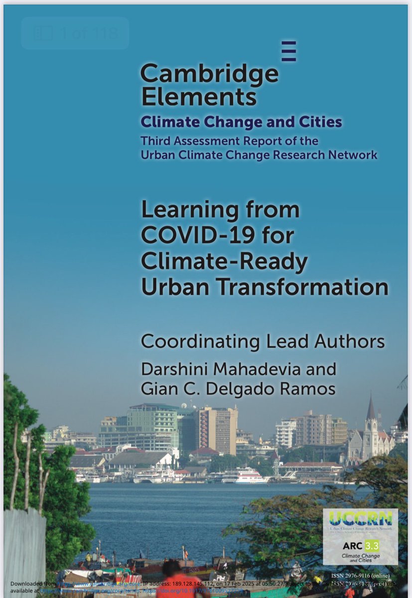 Learning from COVID-19 for Climate-Ready Urban Transformation - bit.ly/4k4i35y