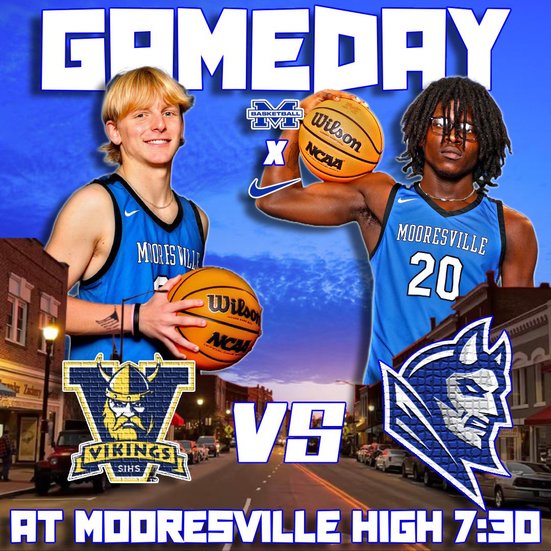 Mooresville Men’s Basketball (@mooresvillemb) on Twitter photo 🚨🚨 Gameday🚨🚨
🆚 South Iredell
⌚️ Varsity 7:30
📍 Mooresville High school
📺 <a href="/NFHSNetwork/">NFHS Network</a>
📆 2/17/25
Come out to support your blue devils‼️‼️‼️Ⓜ️🏀
Rd 1 of the conference tournament. 🚨🚨 Gameday🚨🚨
🆚 South Iredell
⌚️ Varsity 7:30
📍 Mooresville High school
📺 <a href="/NFHSNetwork/">NFHS Network</a>
📆 2/17/25
Come out to support your blue devils‼️‼️‼️Ⓜ️🏀
Rd 1 of the conference tournament.