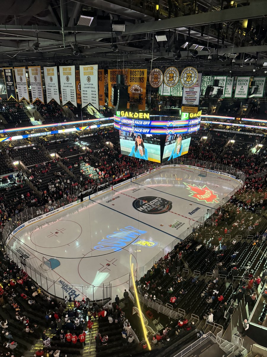 frank_seravalli's tweet photo. Closing in on puck drop in Boston.

Canada 🇨🇦 and Finland 🇫🇮 scenarios:
Regulation win by either team - advances to championship against USA, Sweden is eliminated

CAN or FIN win in OT/SO - winner will be eliminated if Sweden wins in regulation. Any other result, CAN/FIN through. https://t.co/EvYZ4RWPBP