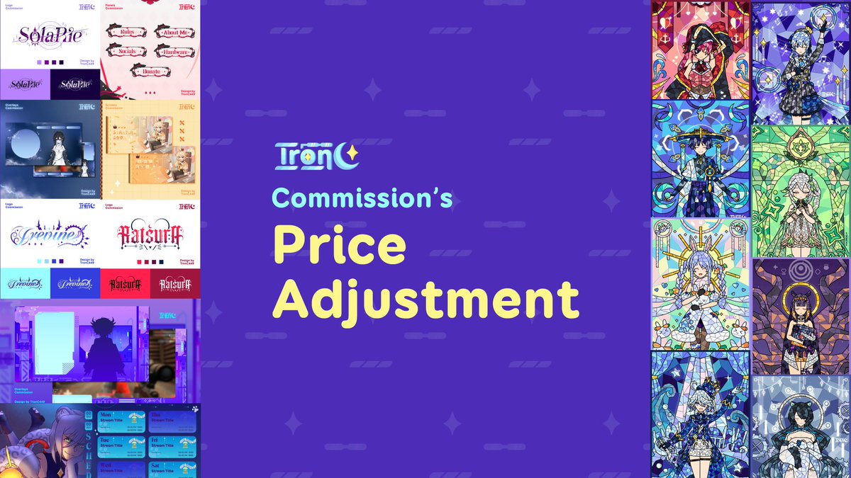 TronC449's tweet image. Good day :D I wanted to inform you that I will be adjusting my service rates.
Over time, I have enhanced the quality of my offerings. The increase in rates reflects this improvement and also supports my cost of living.
I appreciate your understanding and continued support.