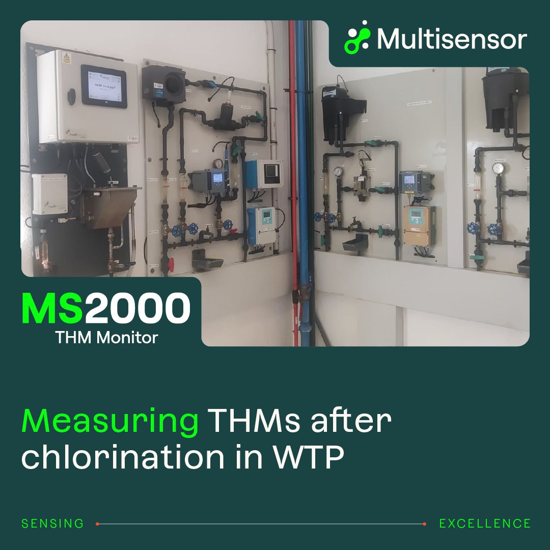 Multisensorsyst's tweet image. 💧 Monitoring THMs (trihalomethanes) in drinking water is crucial!

✔️ Ensures regulatory compliance
✔️ Protects public health
✔️ Optimizes disinfection processes
✔️ Builds trust in water quality
Smart monitoring = safer water. How is your team managing THMs? #WaterQuality #THMs