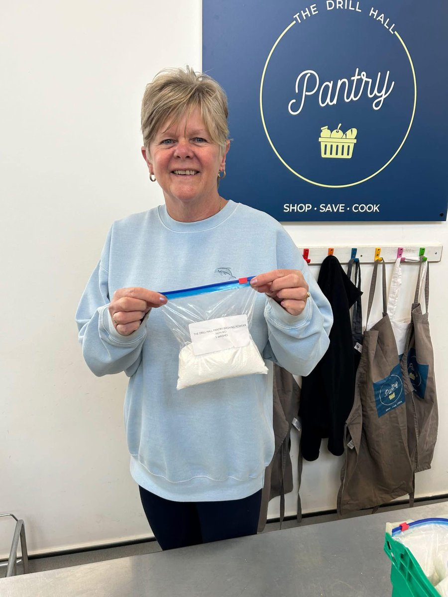 As well as fresh food &amp; healthy Pantry ready meals we also provide washing power. We know how much this can add to the weekly shop! If you have an empty Jar or Tupperware, bring this along and we’ll top you up! 🧺