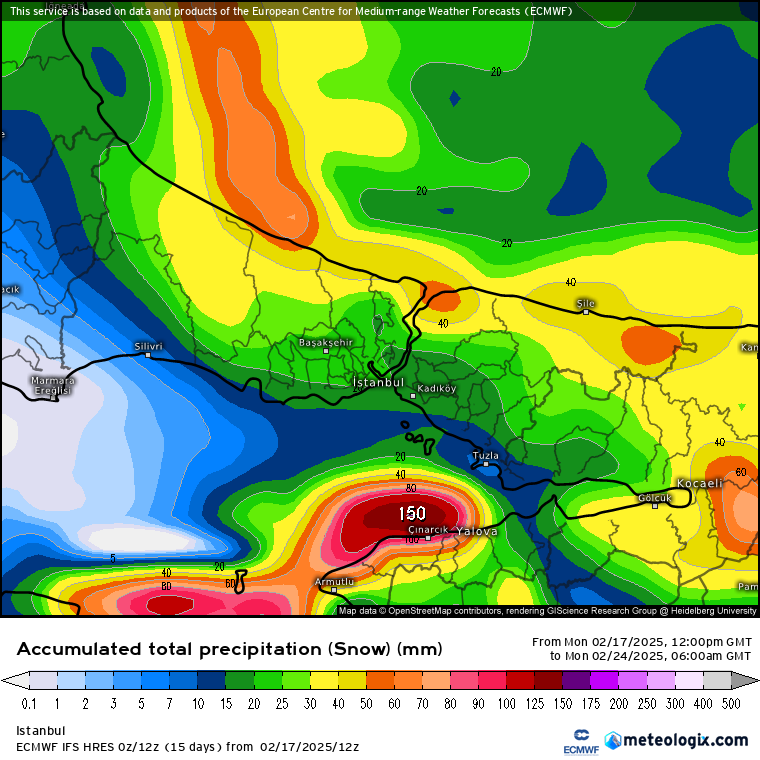 ECMWF nihayet rüya gibi bir güncelleme yaptı ❄️