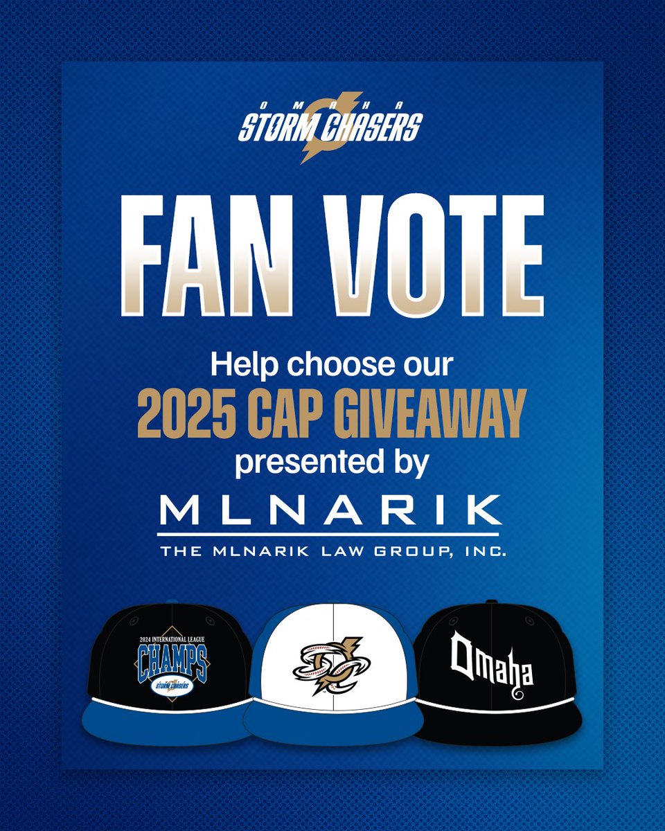 Make your voice heard! 📣

We’re partnering with Mlnarik Law Group to give away a special Chasers cap on Friday June 20th!

Use the link below to vote for your favorite.

🔗: bit.ly/25CapVote