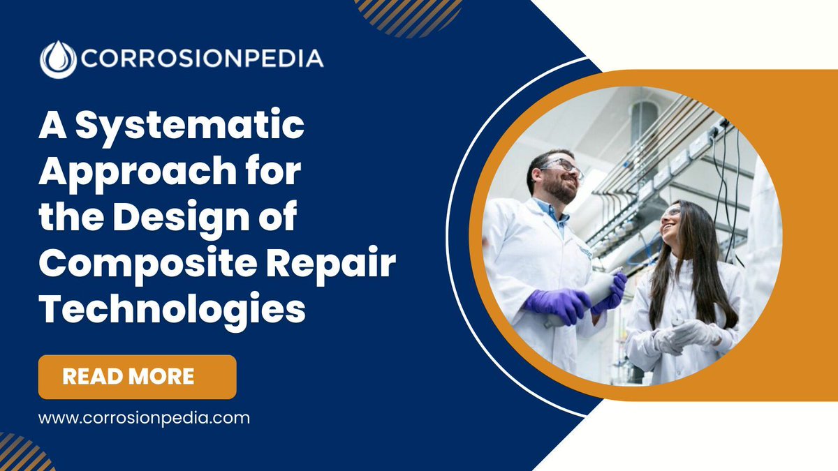 corrosionpedia's tweet image. New standards and materials used in composite repair and reinforcing systems are proving beneficial in the industry.
Learn more: buff.ly/4gbEZOb 

#CompositeRepair #MaterialEngineering #StructuralIntegrity #CorrosionPrevention #RepairTechnologies