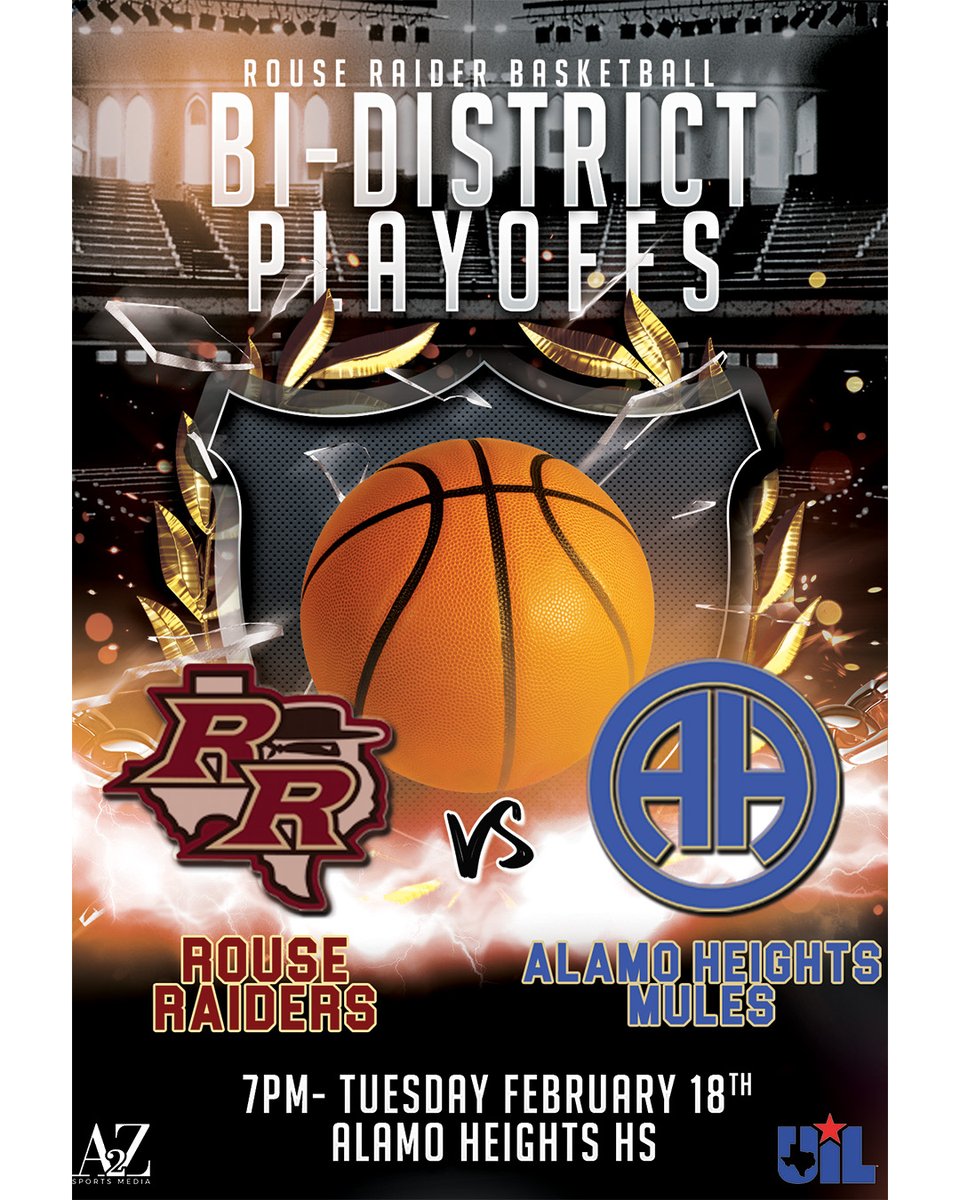 A2ZSportsMedia (@a2zsportsmedia) on Twitter photo Playoff Week for <a href="/RouseBasketball/">Rouse Basketball</a>
<a href="/CoachKrause/">Shane Krause</a> <a href="/CoachSainz/">Robert Sainz</a> <a href="/CoachAlvarez62/">Rudy Alvarez</a>
#basketball #basketballneverstops #bball #hoops #basketballislife #TXHSHoops #playoffs Playoff Week for <a href="/RouseBasketball/">Rouse Basketball</a>
<a href="/CoachKrause/">Shane Krause</a> <a href="/CoachSainz/">Robert Sainz</a> <a href="/CoachAlvarez62/">Rudy Alvarez</a>
#basketball #basketballneverstops #bball #hoops #basketballislife #TXHSHoops #playoffs