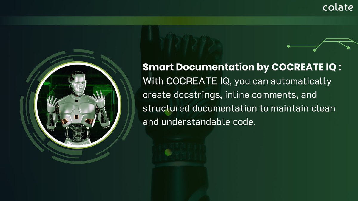 ColateAi's tweet image. 🚀 Experience Smarter Coding with COCREATE IQ!

An AI-powered coding assistant that accelerates development by automating tasks and boosting productivity with intelligent insights.

👉 Try now  marketplace.visualstudio.com/items?itemName…

#COCREATEIQ #AIForDevelopers #SmartCoding  #Colate #TryNow