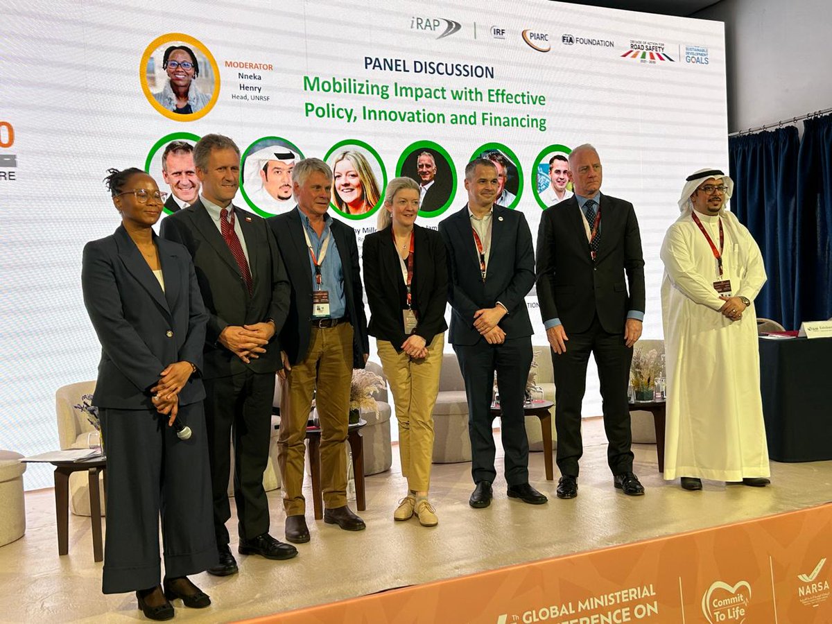 Trabajamos en conjunto por avanzar en mayor seguridad vial 🤝

El ministro Juan Carlos Muñoz participa de la 4º Conferencia Mundial por la Seguridad Vial en Marruecos junto con autoridades de otros países, expertos y académicos.