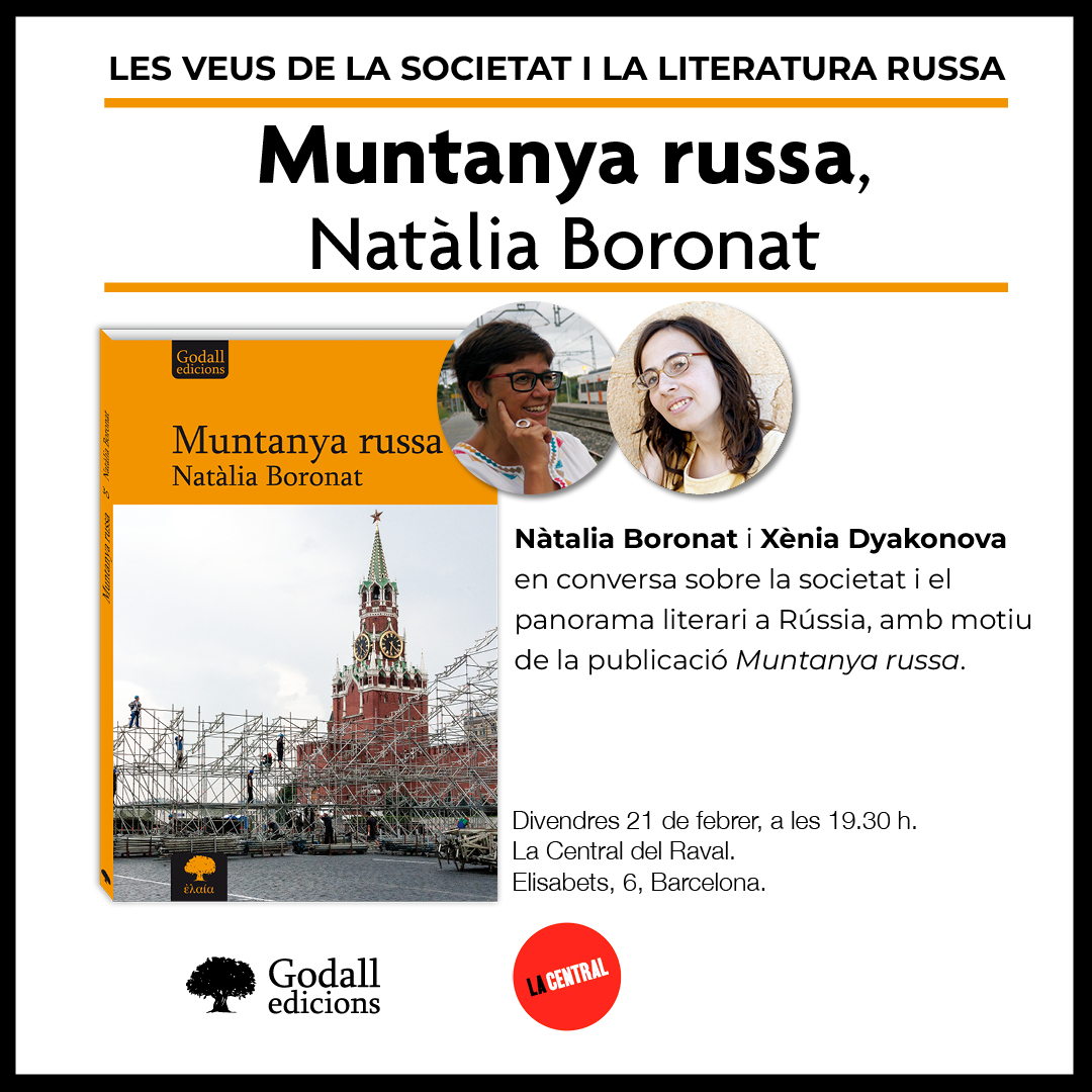 Aquest divendres conversarem sobre Rússia amb la Xènia Dyakonova.