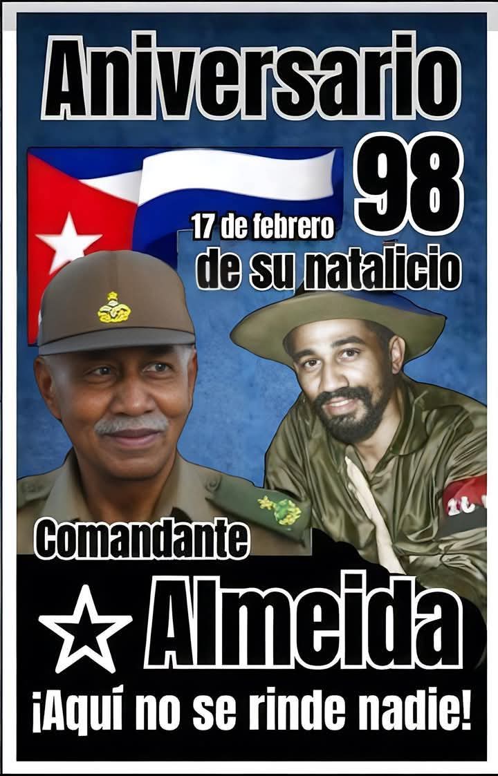 #AlmeidaVive #SantiagoDeCuba