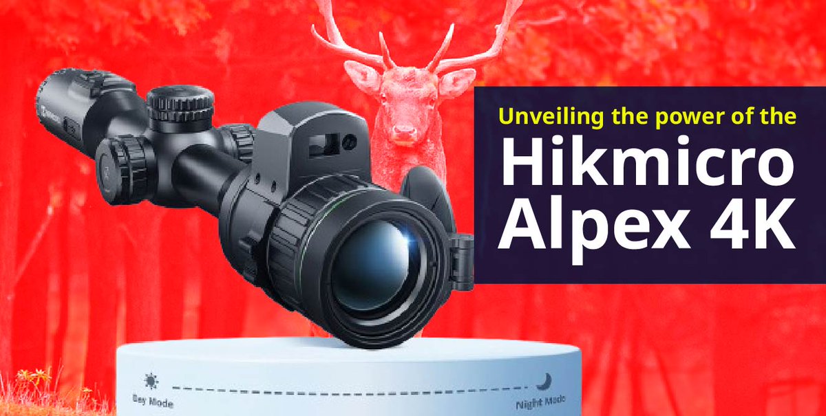 rightgunuk's tweet image. The Hikmicro Alpex 4K is a high-tech, versatile and durable night vision scope that offers an incredible amount of features for the money.

Read more: rightgun.uk/blog/hikmicro-…

#HikmicroAlpex4K #RifleScope #NightVisionScope 
#Shooting #Hunting #FieldSports #Rifle #Scope #UK #Guns