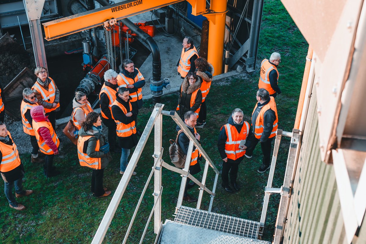 #Écologie 🌿 - La méthanisation est une solution d’avenir pour une transition énergétique locale et durable. ⚡️ 
À Villers-les-Ormes, cet après-midi pour visiter l’unité de production Méthavert, en activité depuis 2019. Un modèle exemplaire qui ouvre la voie à d’autres projets