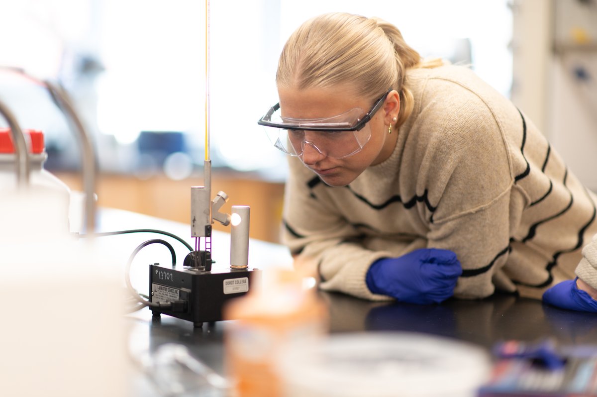 Hard at work discovering solutions in Chemistry! 🥽🧪