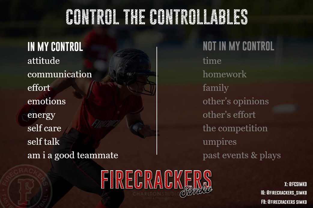 Life will always be hard. Learn the tools to help you find the best path to success. #firecrackersoftball #fcstrong #weareone