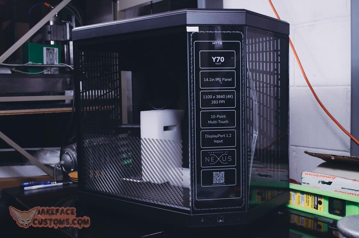 JakefaceCustoms (@jakefacecustoms) on Twitter photo The Hyte Y70 custom vented side panel installs in seconds and lowers temps! Multiple designs and colors available . Link in bio or google jakefacecustoms The Hyte Y70 custom vented side panel installs in seconds and lowers temps! Multiple designs and colors available . Link in bio or google jakefacecustoms