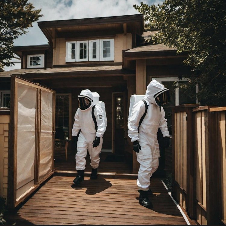 SPElkGrove's tweet photo. When disaster strikes, some messes aren’t just dirty-they’re dangerous! ☣️From sewage backups to crime scene cleanup, SERVPRO is here 24/7 to safely handle biohazards so you don’t have to. #servpro #biohazard #crimescene #crimescenecleaner https://t.co/AQS5YthjJ9