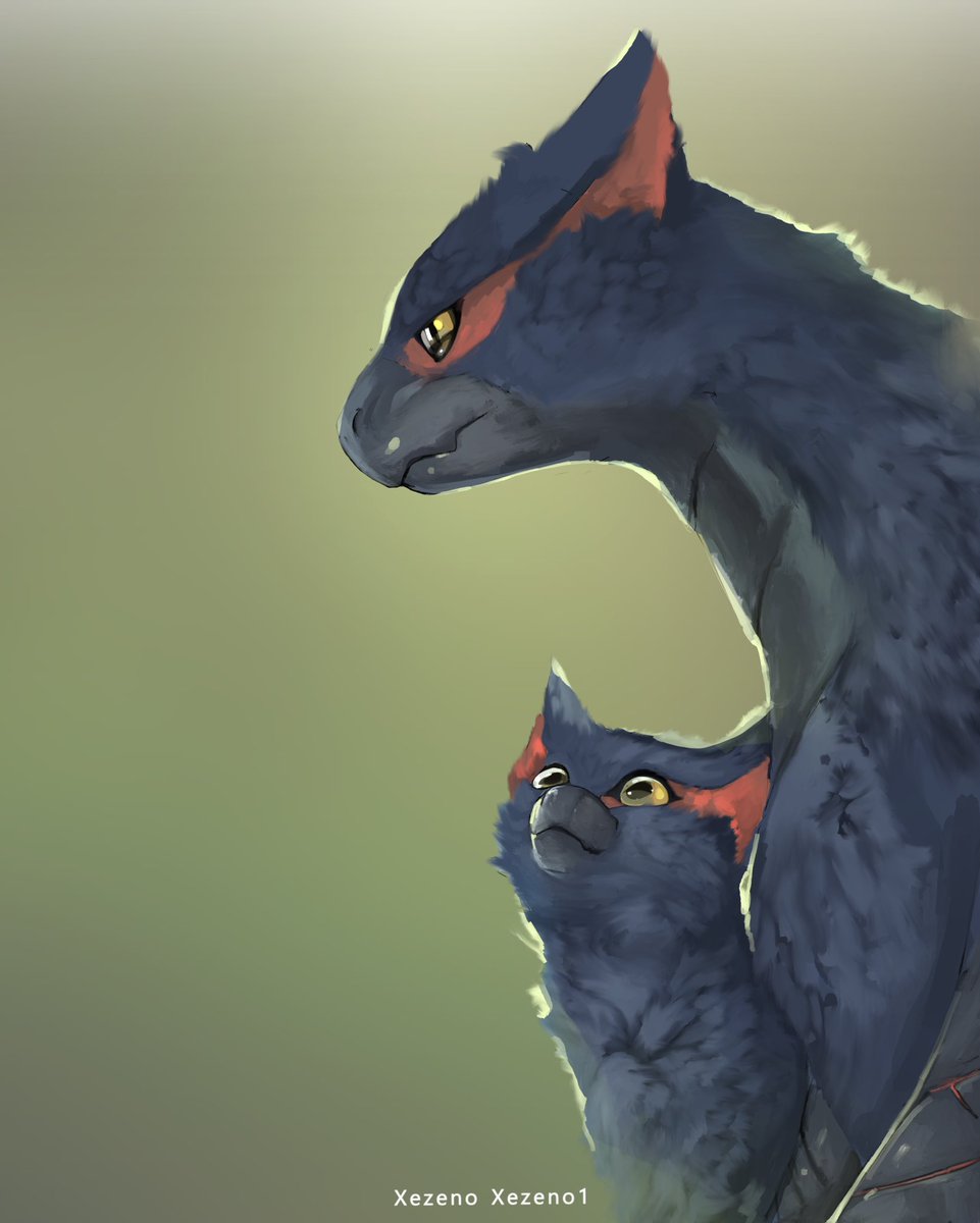 Xezeno1's tweet photo. Just watched Monstie shots about Nargacuga. 😢 https://t.co/wujzVqUiSx