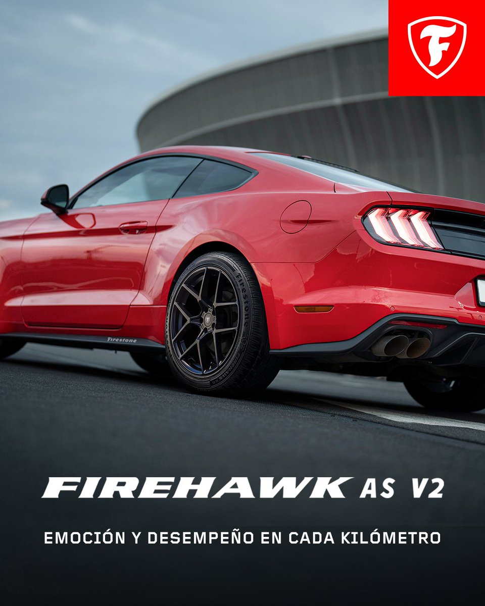 Con Firehawk AS V2 haz del agarre deportivo algo infaltable en cada una de tus aventuras. 🚗  #Firestone
spr.ly/6012xCLRo