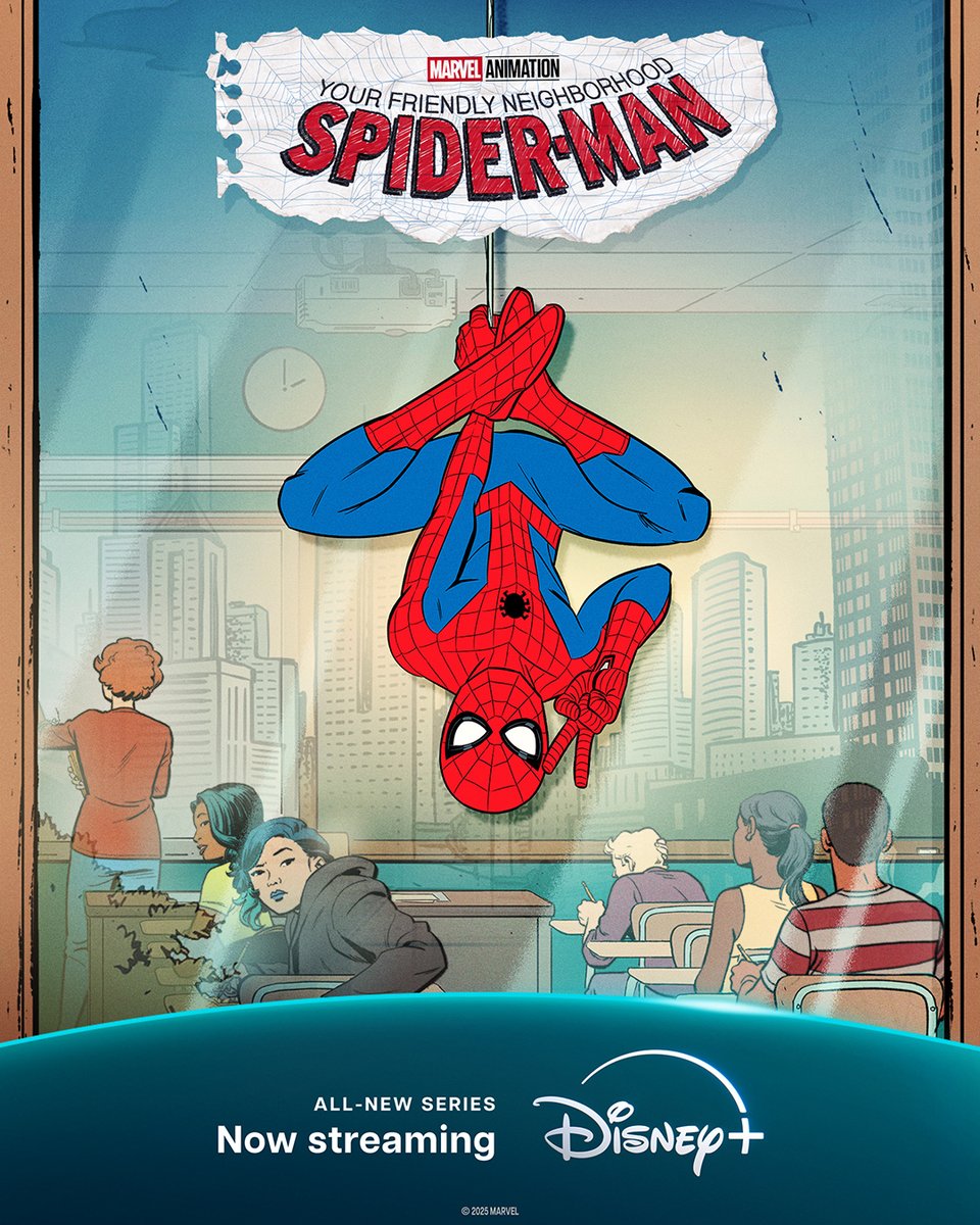 Let's hang!

Don't miss the 2-episode finale on Wednesday! #YourFriendlyNeighborhoodSpiderMan is now streaming only on <a href="/DisneyPlus/">Disney+</a>.