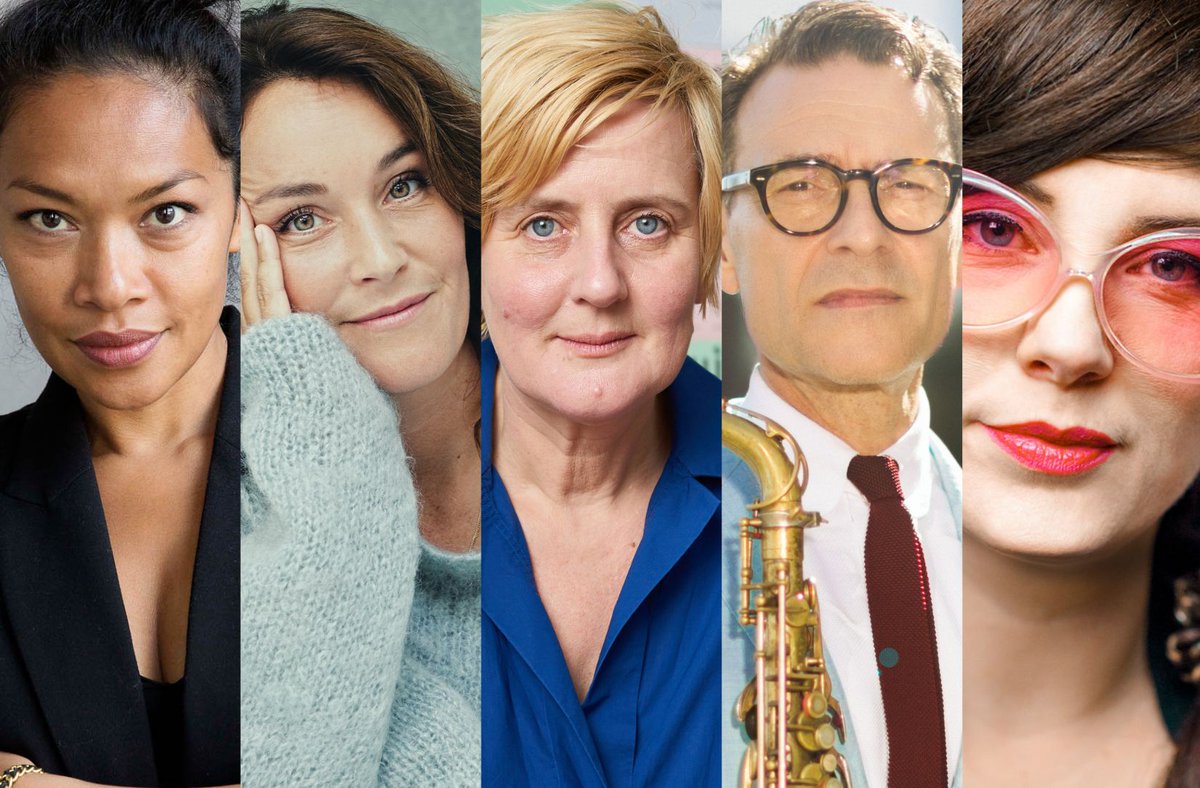 Vijf nieuwe #leden voor de Akademie van Kunsten in 2025: Karin Amatmoekrim, Marjolijn van Heemstra, Jeanne van Heeswijk, Benjamin Herman en TINKEBELL. Op 20 maart worden zij geïnstalleerd als lid tijdens een feestelijke bijeenkomst in het Trippenhuis: bit.ly/nieuwe-leden-25
