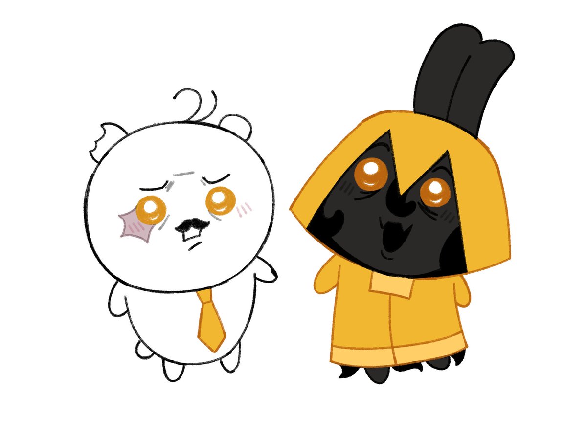 DailyJarthur's tweet image. Day 35 !! 🎉 
Who are these weird creatures
#malevolent #jarthur #privateeyes