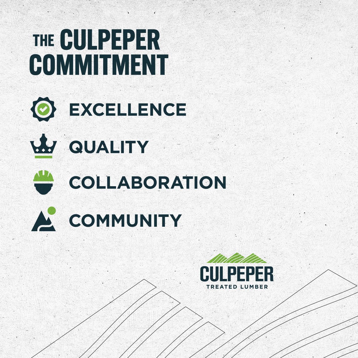 Like most of our clients, Culpeper is a family-owned business guided by the principles in the "Culpeper Commitment.” 

At the heart of this commitment? Our people. 

Learn more here:
ow.ly/W68H50UVbQX