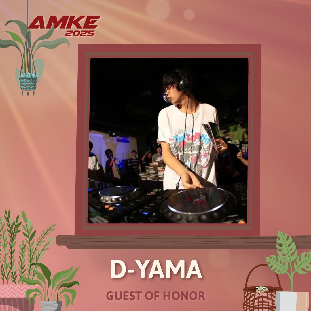 Animemilwaukee's tweet image. 🍄Please welcome D-YAMA (@choroyama) to Anime Milwaukee 2025! We&apos;re excited to announce him as part of the Nocturnal Underground lineup.

#AMKE2025 #AnimeMilwaukee #Guest
