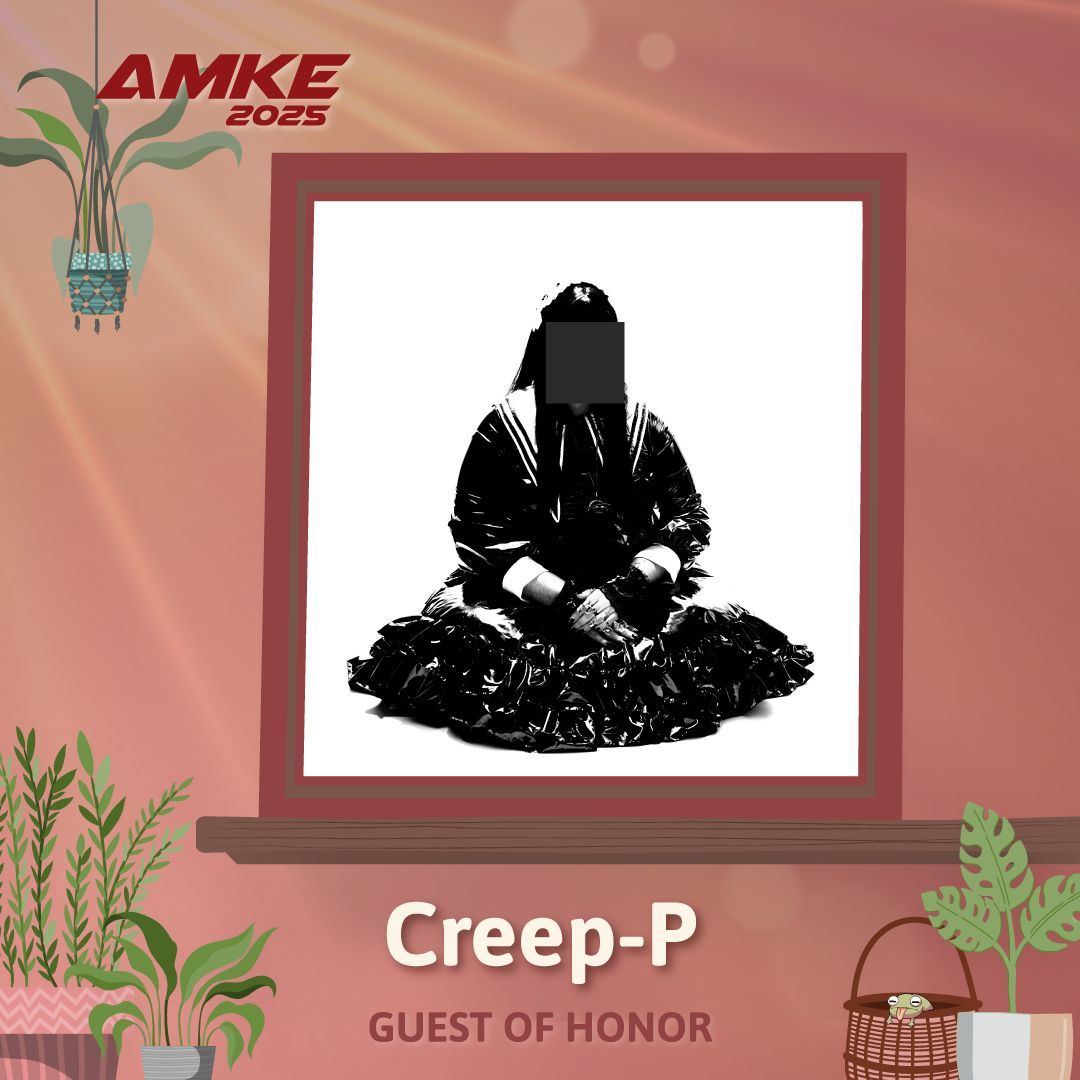 Animemilwaukee's tweet image. 🍄Please welcome Creep-P (@itscreepp) to Anime Milwaukee 2025! We&apos;re excited to announce them as part of the Nocturnal Underground lineup.

#AMKE2025 #AnimeMilwaukee #Guest