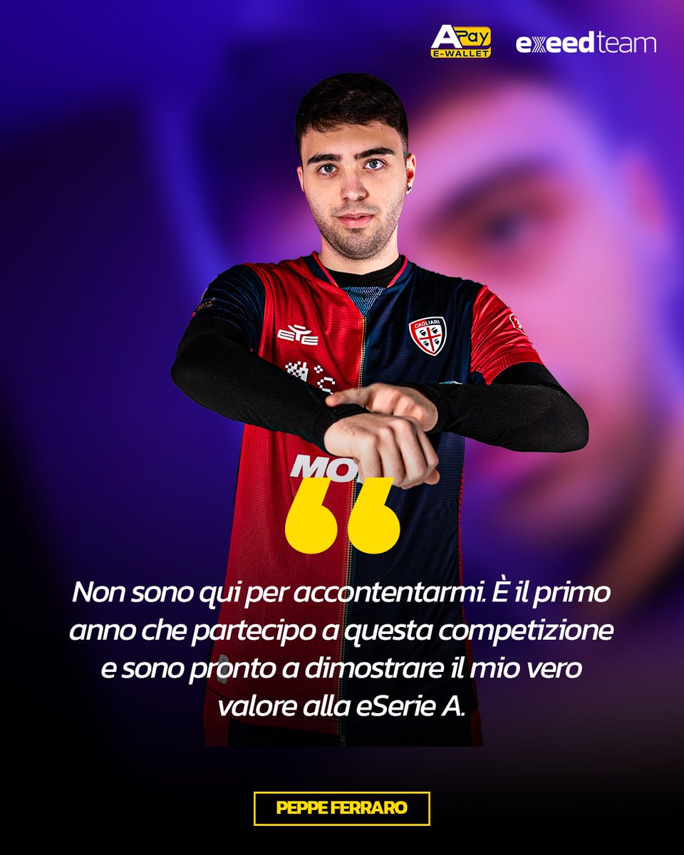Domani comincia la regular season della eSerieA! 🎮

Ecco le impressioni dei nostri player impegnati nel gruppo A e B. 🎤

#timetoexeed #exeed #eseriea #fc25 #esports