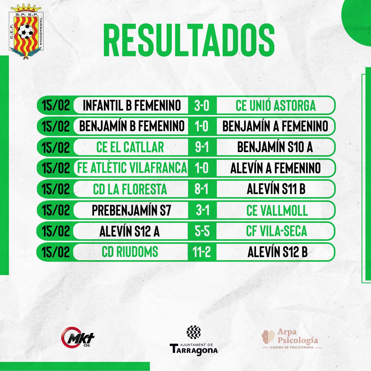 CEF Sant Pere i Sant Pau tweet media