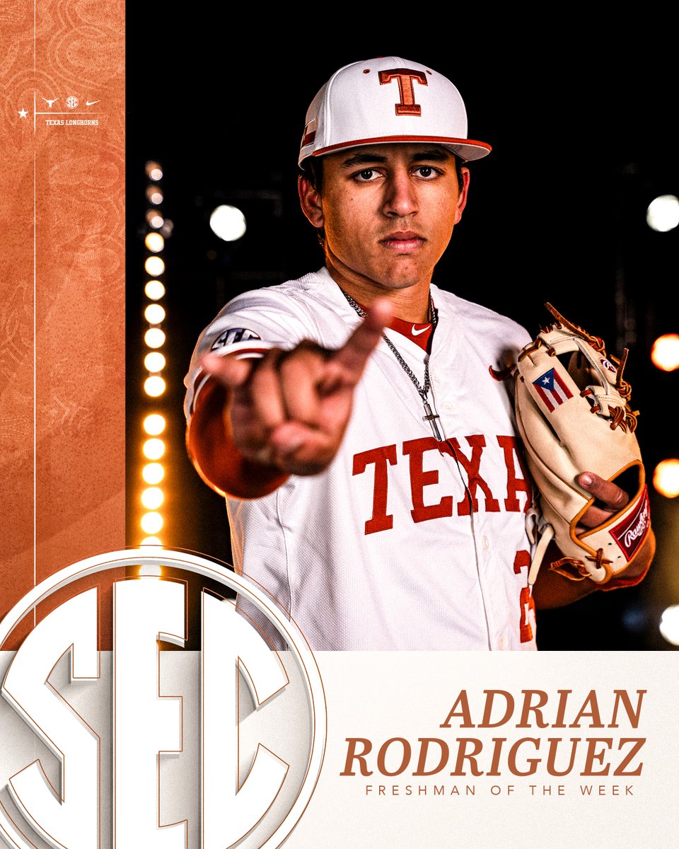 weekly honors just mean more these days 🤘

#HookEm | <a href="/luke_harrison18/">Luke Harrison</a> | <a href="/arod_2024/">Adrian Rodriguez</a>