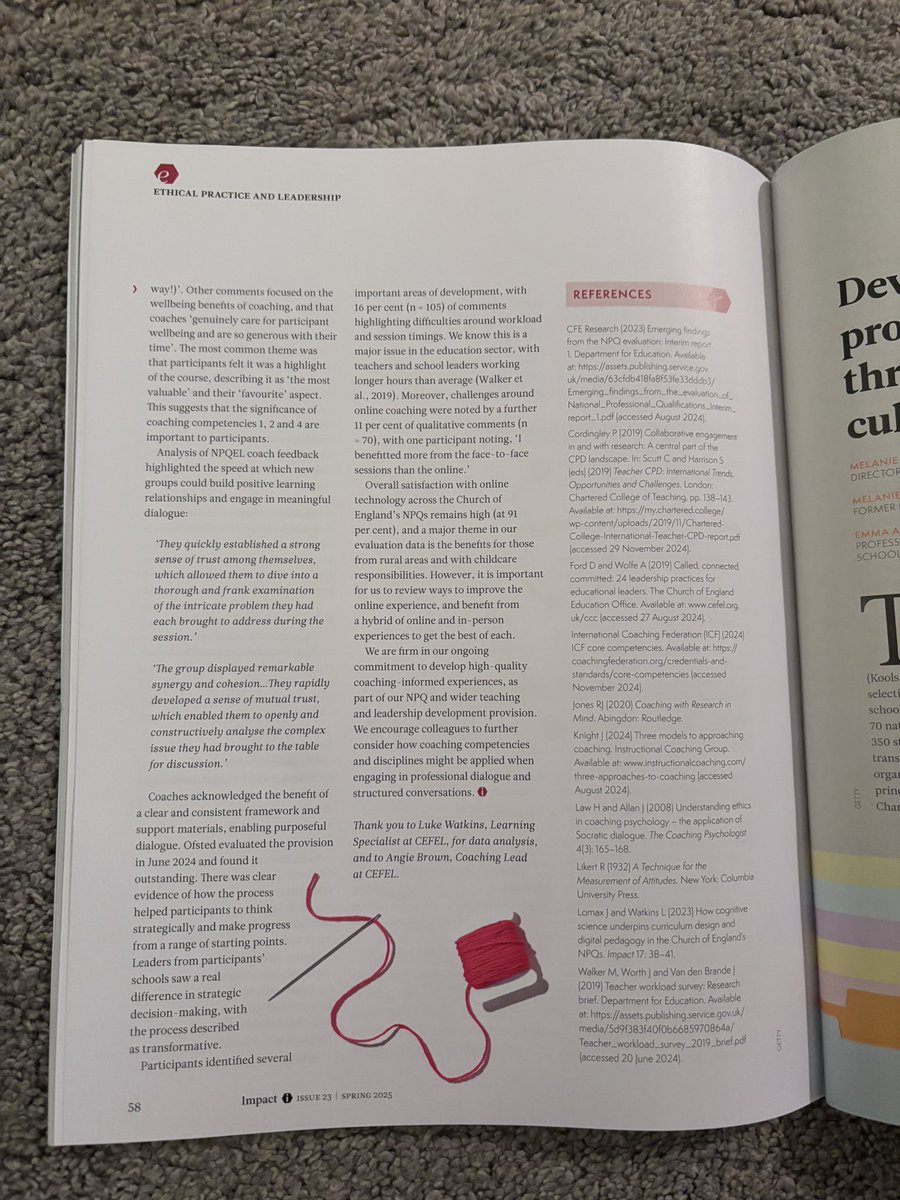 Jo (@missjlomax) on Twitter photo Loved reading <a href="/lizbarratt/">liz barratt</a> article in <a href="/CharteredColl/">Chartered College of Teaching</a> Impact about the use of coaching to enhance delivery of CPD ❤️ well done Liz!! So proud of you for exemplifying this so well - we’re so lucky to have you <a href="/NSforEducation/">National Society For Education</a> Loved reading <a href="/lizbarratt/">liz barratt</a> article in <a href="/CharteredColl/">Chartered College of Teaching</a> Impact about the use of coaching to enhance delivery of CPD ❤️ well done Liz!! So proud of you for exemplifying this so well - we’re so lucky to have you <a href="/NSforEducation/">National Society For Education</a>