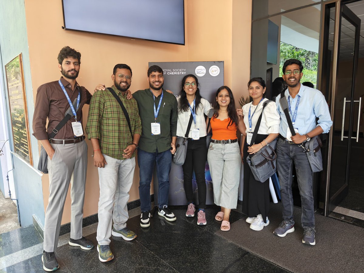 Prateeksha Ghanwat (@pratikshaghanw2) on Twitter photo What an incredible experience and opportunity to discuss and exchange ideas with all the main group delegates. A big thank you to <a href="/MainTvm/">Main Group Chemistry @ IISERTVM</a> <a href="/RoySocChem/">Royal Society of Chemistry</a> <a href="/DaltonTrans/">DaltonTransactions</a>
#ICMGSC2025 #SenLab What an incredible experience and opportunity to discuss and exchange ideas with all the main group delegates. A big thank you to <a href="/MainTvm/">Main Group Chemistry @ IISERTVM</a> <a href="/RoySocChem/">Royal Society of Chemistry</a> <a href="/DaltonTrans/">DaltonTransactions</a>
#ICMGSC2025 #SenLab