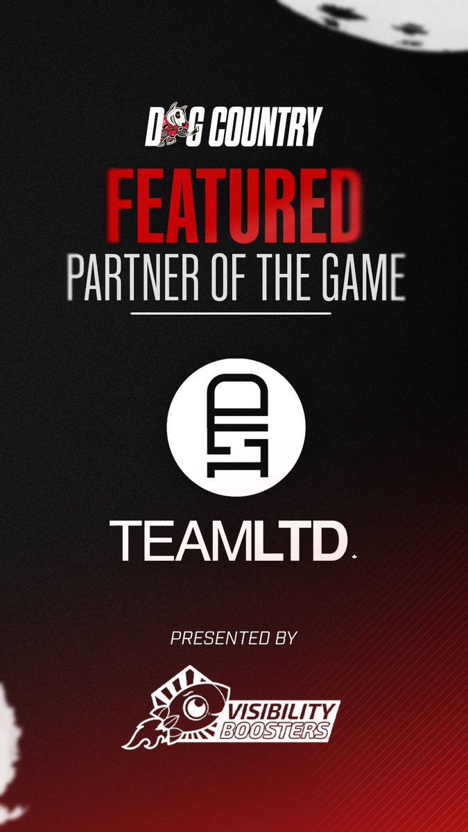 Today’s Family Day Featured Partner of the Game: <a href="/TEAMLTD_/">TEAMLTD</a> ! 

Presented by: Visibility Boosters! 

#DogCountry