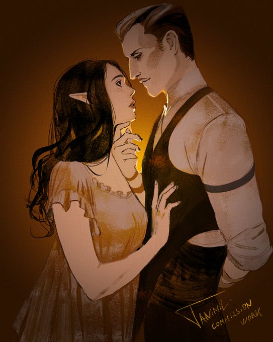 Rook x Emmrich for galadrieljones on tumblr 