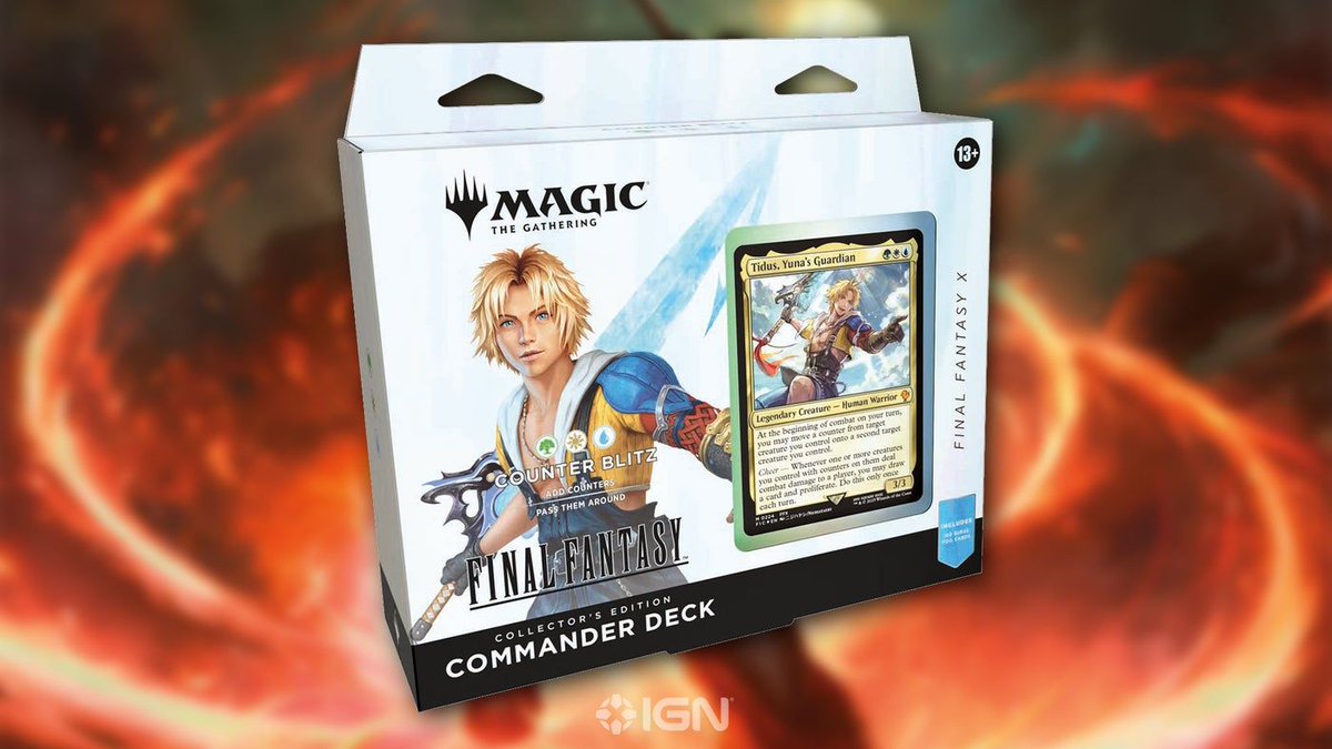 capitalolvidada's tweet photo. Además, el portal IGN ha revelado en exclusiva cómo serán los mazos de Commander de #MTGxFINALFANTASY,  tanto en sus versiones originales como coleccionistas. https://t.co/dhtQNJ7jvC