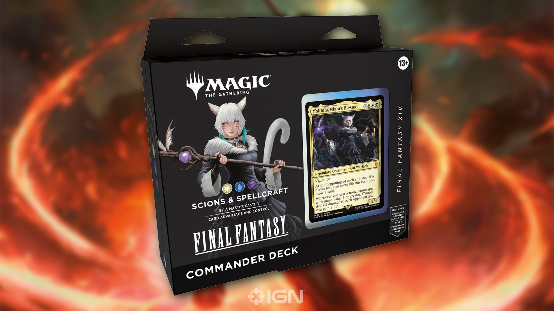 ファイナルファンタジー コマンダーデッキ Y'shtola