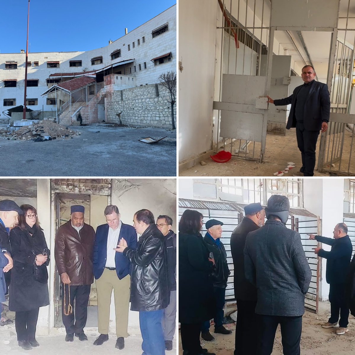 Words fail to express the horror of Saydnaya Prison in Syria where the Assad Regime tortured &amp; brutally killed thousands of political prisoners.

Captain Moutassem Abdel Sater lead our tour and shared his experiences from the first to the last day of his 3 years of unimaginable