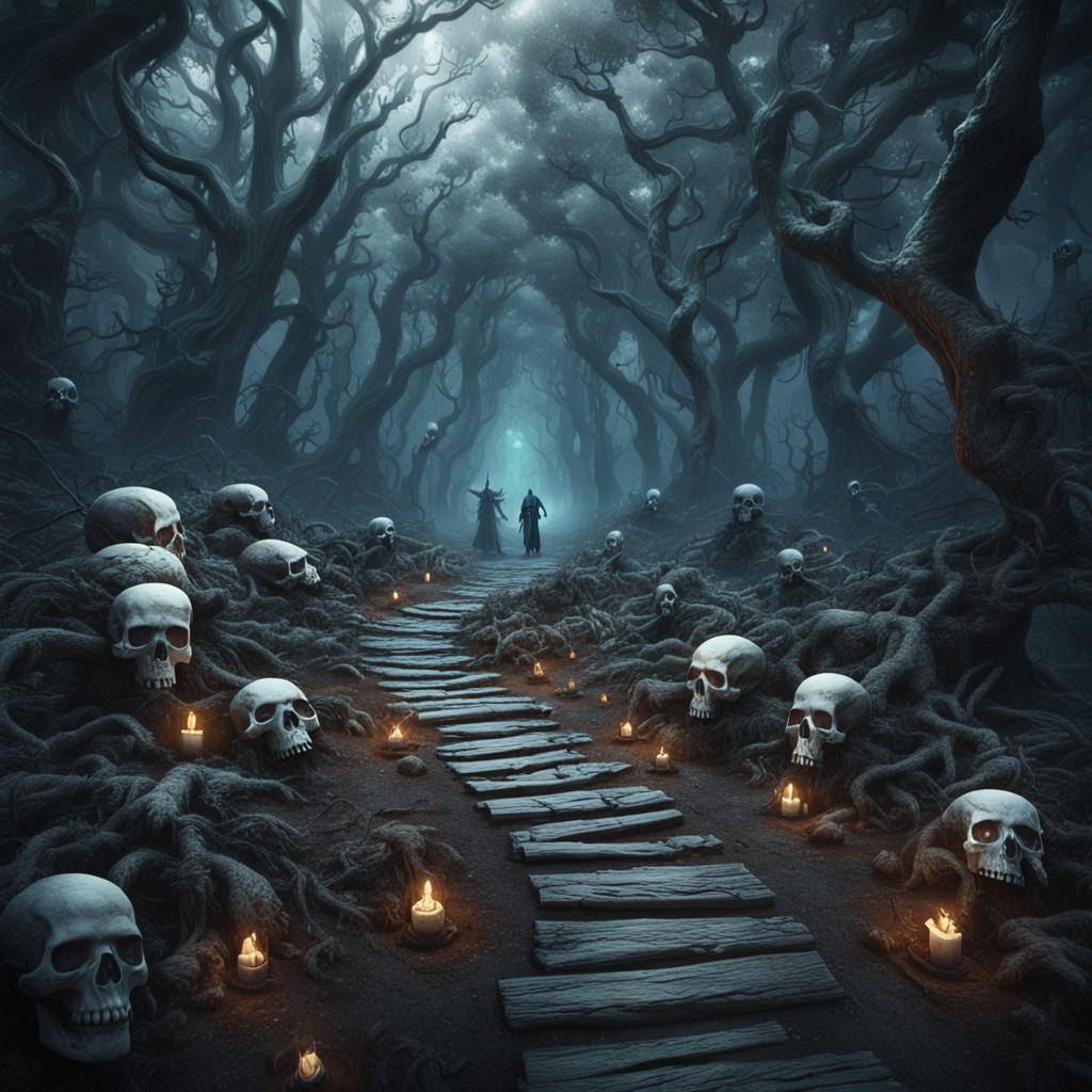 RJGreer6's tweet photo. "Bone Road," the path to Doom Town. Thomas discuss the options  with the  Bone Maker,for safe passage through Bone Road. https://t.co/4iKI5aqeJY